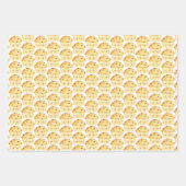 Feuille De Papier Cadeau Muffin à chips au chocolat mignon (Devant 3)