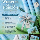 Feuille De Papier Cadeau Murmur de l'Horizon