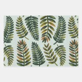 Feuille De Papier Cadeau Murmure Évergreen (Devant 2)