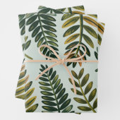 Feuille De Papier Cadeau Murmure Évergreen (En situation)