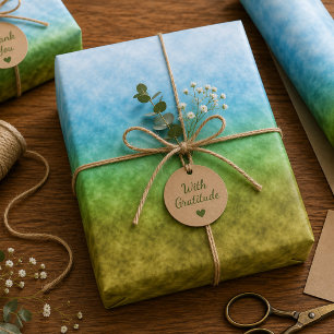 Feuille De Papier Cadeau Murmures de l'Horizon