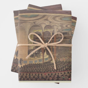 Feuille De Papier Cadeau Musique vintage, Jenny Lind, chanteuse d'opéra sué