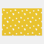 Feuille De Papier Cadeau Mustard Yellow Modern (Devant 3)