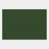 Feuille De Papier Cadeau MVB Mistletoe Foliing Design (Devant 3)