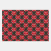 Feuille De Papier Cadeau MVB Scottish Diamond Design (Devant)