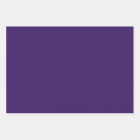 Feuille De Papier Cadeau MVB Tiger Stripes Design- Orange & Violet (Devant 2)