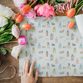 Feuille De Papier Cadeau Nativité de la aquarelle Noël