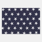 Feuille De Papier Cadeau Nautical 3-Pack (Devant 3)