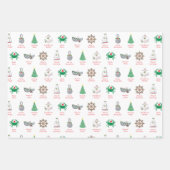 Feuille De Papier Cadeau Nautical Pun Christmas Wrapping Paper (Devant 2)