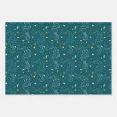 Feuille De Papier Cadeau Nautique (Devant 2)