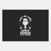 Feuille De Papier Cadeau N'Avez Pas De Lois Quand Vous Buvez Avec Claus Chr (Devant)