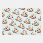 Feuille De Papier Cadeau Navires et bateaux (Devant 3)