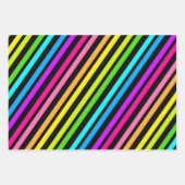 Feuille De Papier Cadeau Neon (Devant 3)