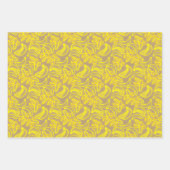 Feuille De Papier Cadeau Neon Bananas (Devant 2)