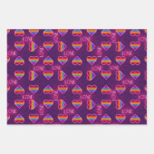 Feuille De Papier Cadeau Neon Pride (Devant)