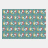 Feuille De Papier Cadeau Néphrologie Artsy Conception de rein (Devant 3)