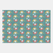 Feuille De Papier Cadeau Néphrologie Artsy Conception de rein (Devant 2)