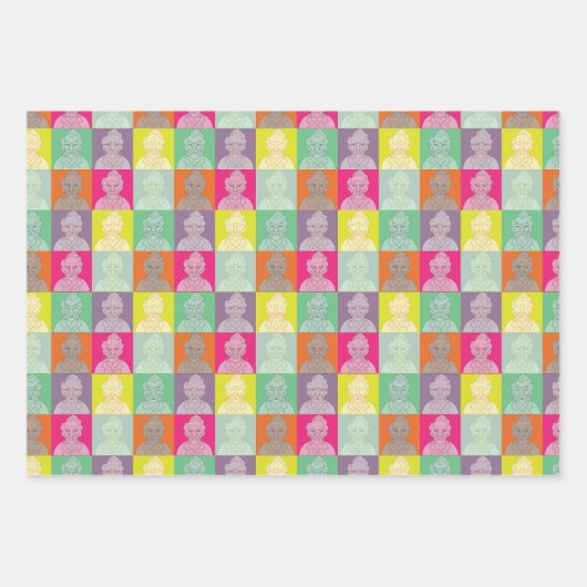 Feuille De Papier Cadeau Nietzsche - Trois conceptions (Devant)