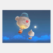 Feuille De Papier Cadeau Night Sky Balloon Adventure (Devant 3)