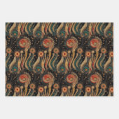 Feuille De Papier Cadeau Nocturne (Devant 2)