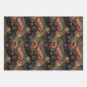 Feuille De Papier Cadeau Nocturne (Devant)