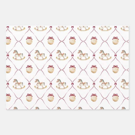 Feuille De Papier Cadeau Noël (Devant 2)