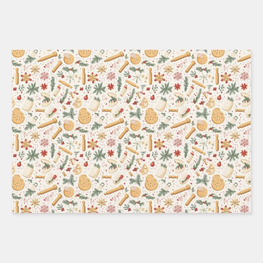 Feuille De Papier Cadeau Noël (Devant 2)