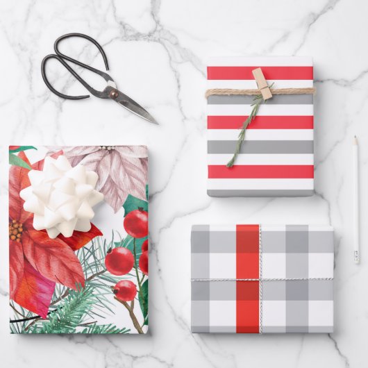 Feuille De Papier Cadeau Noël (Recto)