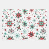 Feuille De Papier Cadeau Noël (Devant 3)