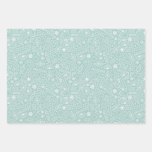 Feuille De Papier Cadeau Noël (Devant 2)