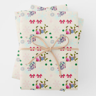 Feuille De Papier Cadeau Noël