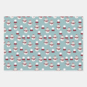 Feuille De Papier Cadeau Noël (Devant 3)