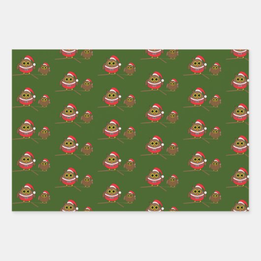 Feuille De Papier Cadeau Noël (Devant 3)