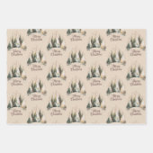 Feuille De Papier Cadeau Noël (Devant 3)