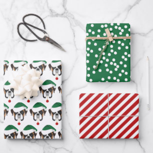 Feuille De Papier Cadeau Noël à la crotte et à la rousse