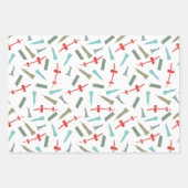 Feuille De Papier Cadeau Noël à New York Architecture personnalisée (Devant)
