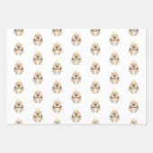 Feuille De Papier Cadeau Noël Angel Bunny (Devant 2)