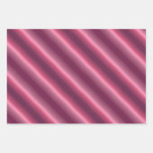 Feuille De Papier Cadeau Noël Anniversaire de mariage Bordeaux Glossy (Devant 3)