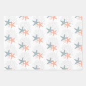 Feuille De Papier Cadeau Noël balnéaire côtier (Devant 2)