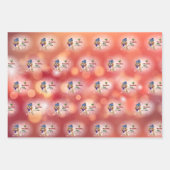 Feuille De Papier Cadeau Noël Blenheim Cavalier King Charles Spaniel (Devant)