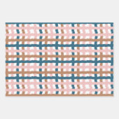 Feuille De Papier Cadeau Noël Boho (Devant)