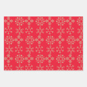 Feuille De Papier Cadeau Noël branché et festif (Devant 3)