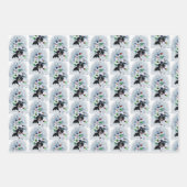 Feuille De Papier Cadeau Noël Cavalier King Charles Spaniel (Devant)