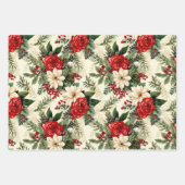 Feuille De Papier Cadeau Noël classique (Devant)