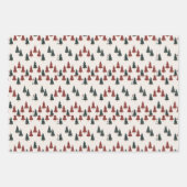 Feuille De Papier Cadeau Noël classique (Devant 3)