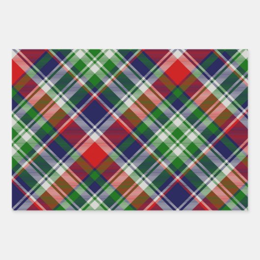 Feuille De Papier Cadeau Noël classique (Devant 3)