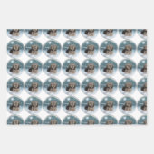 Feuille De Papier Cadeau Noël Cockapoo (Devant 3)