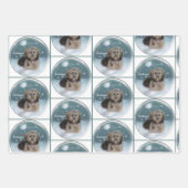 Feuille De Papier Cadeau Noël Cockapoo (Devant 2)