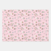 Feuille De Papier Cadeau Noël Cozy Boho (Devant 3)
