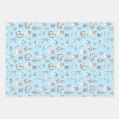 Feuille De Papier Cadeau Noël Cozy Boho (Devant 2)